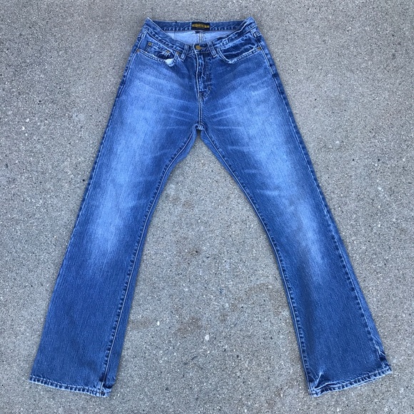 Ralph Lauren Rugby Bootleg Blue Jeans Size 28/32 - Picture 1 of 8